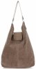 Kožené kabelka shopper bag Vittoria Gotti zemitá V3292C